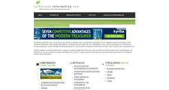 Desktop Screenshot of larevistainformatica.com